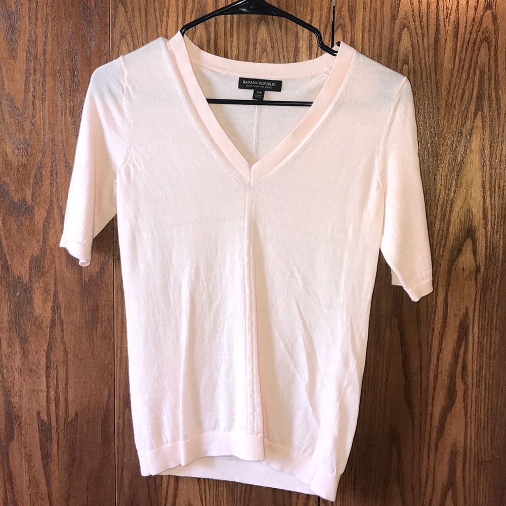 Baby Pink Banana Republic Sweater